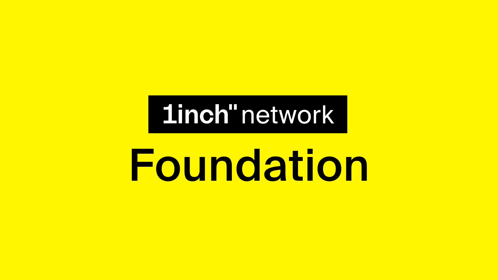 The One Inch Program 1inch Foundation | Crypto Funding & DeFi Project Support